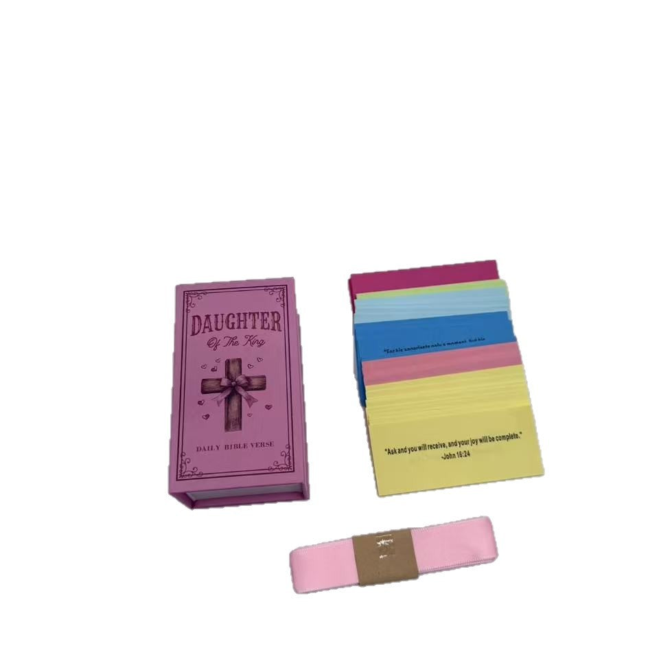 🔥LAST DAY 49% OFF✝️Handmade Wooden Bible Verses Box - Daily Bible Verses 🎁